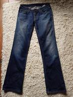 Nudie jeans co NJ1 421 white embo, bootcut Eddy, 30/32., Nudie jeans, Blauw, Ophalen of Verzenden, W30 - W32 (confectie 38/40)