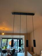 Moderne Zwarte Eettafel Hanglamp Olucia Carlos, Ophalen of Verzenden, Nieuw, Metaal, 75 cm of meer