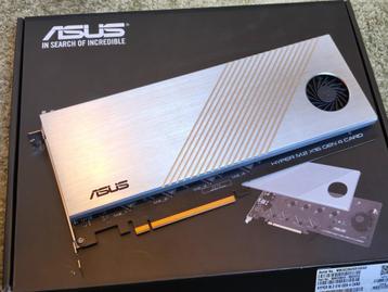 Asus Hyper M.2 x16 Gen 4 Card beschikbaar voor biedingen
