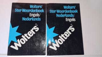 Wolters woordenboek Nederlands/Engels en Engels/ Nederlands
