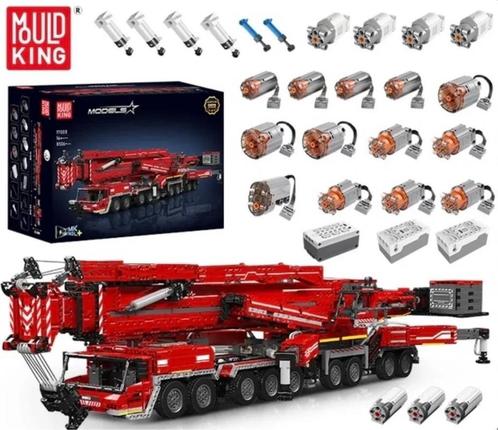 Mouldking Liebherr Kraan 17008, Kinderen en Baby's, Speelgoed | Duplo en Lego, Zo goed als nieuw, Complete set, Ophalen