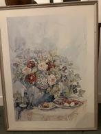 Aquarel schilderij Caroline Boomsma, Antiek en Kunst, Ophalen
