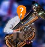 Besbas bassist gezocht, Muziek en Instrumenten, Blaasinstrumenten | Trombones, Ophalen, Gebruikt, Bas