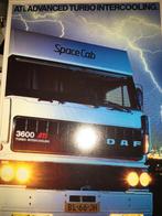 DAF 2800 3300 3600 Space Cab ATI brochure folder 1985, Ophalen of Verzenden, Zo goed als nieuw, Overige merken