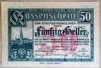 Noodbiljet 1920 Stadsgemeente WENEN (WIEN)  voor 50 Heller, Ophalen of Verzenden, Oostenrijk, Los biljet