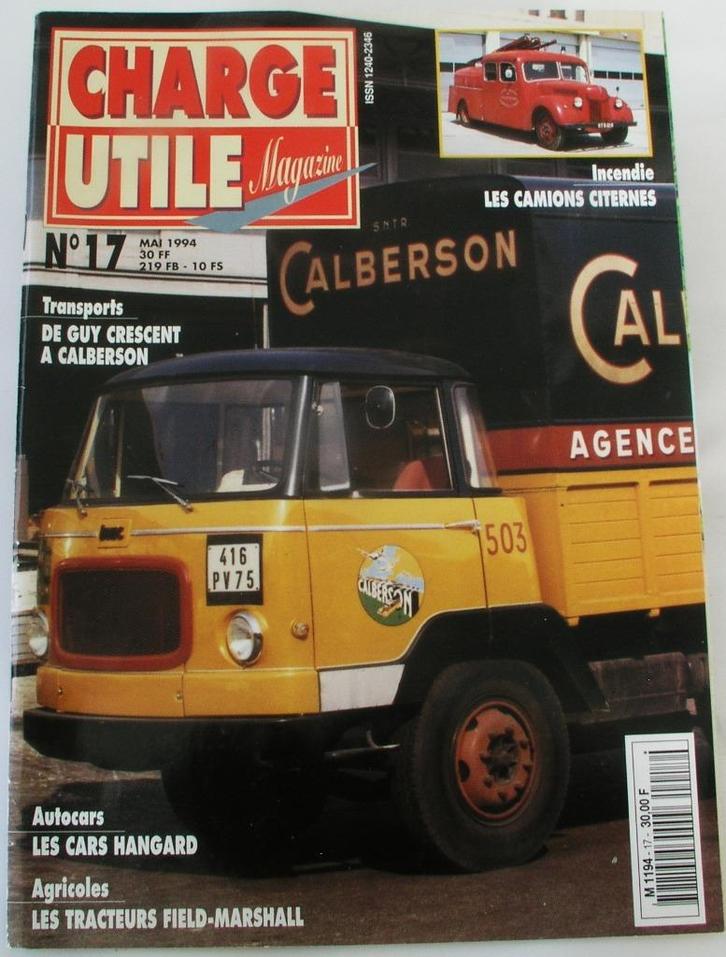 Charge Utile magazine nº 17 mei 1994, Boeken, Tijdschriften en Kranten, Zo goed als nieuw, Overige typen, Ophalen of Verzenden