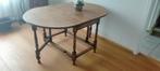 Engelse hangoortafel, Ophalen, Gebruikt, 100 tot 150 cm, Eikenhout