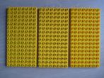 Duplo: 3 gele 128 nops platen, 8 bij 16 noppen, bouwplaat., Kinderen en Baby's, Speelgoed | Duplo en Lego, Duplo, Ophalen of Verzenden