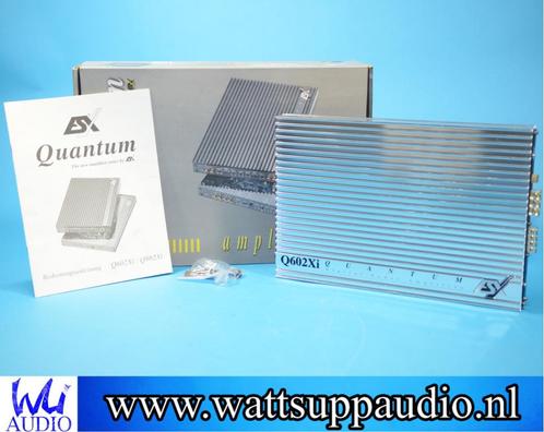 ESX Q602Xi 2 kanaals / mono versterker SQ 650W RMS, Auto diversen, Autospeakers, Gebruikt, Ophalen of Verzenden