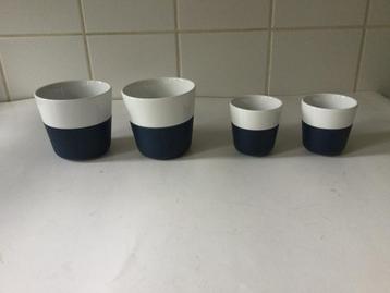 Eva Solo Navy Blue koffie (2) en espresso kopjes (2) beschikbaar voor biedingen
