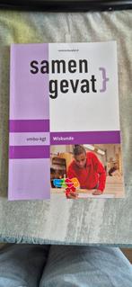 Samengevat Wiskunde VMBO KGT 2024-2025, Ophalen of Verzenden, Zo goed als nieuw, VMBO