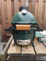 Big Green Egg Mini kamodo, Tuin en Terras, Houtskoolbarbecues, Zo goed als nieuw, Big Green Egg, Ophalen, Met accessoires