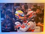 Kleurrijk Formule 1 schilderij op canvas, Schilderij, Ophalen