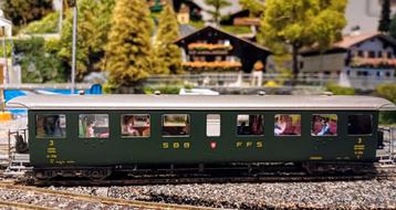 Roco 4 rijtuigen SBB + SOB  beschikbaar voor biedingen