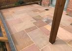 mediterraans zwembadterras Modak Sandstone groot wildverband, Ophalen, Nieuw, Natuursteen, Terrastegels