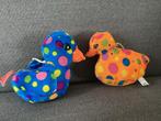 2 Leuke Eendjes Knuffels, Ophalen of Verzenden, Gebruikt, Eend