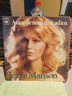 Jeane Manson - Avant de nous dire Adieu (z2), Ophalen of Verzenden