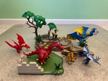 Playmobil Draken en Ridder Set – Grote Drakenverzameling beschikbaar voor biedingen