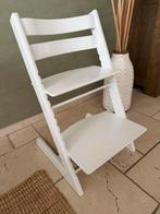 Witte Stokke Tripp Trapp stoel - gebruikt, Ophalen, Gebruikt, Meegroeistoel