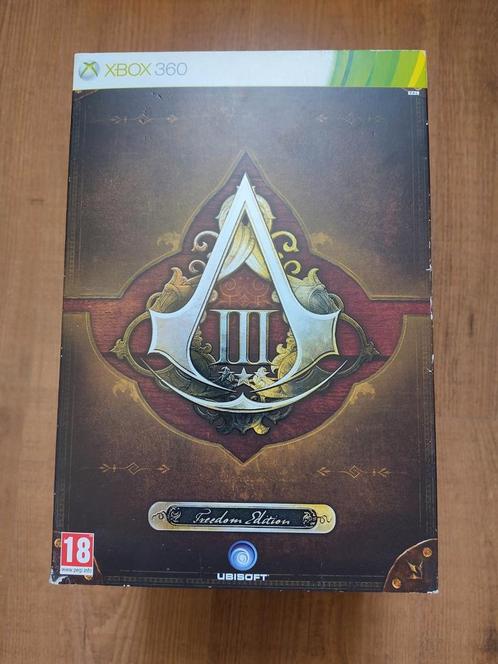 Assassin's Creed III: Freedom Edition (Xbox 360), Verzamelen, Overige Verzamelen, Gebruikt, Ophalen of Verzenden