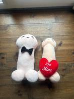 2x grappige penis knuffel, Ophalen of Verzenden, Nieuw, Overige typen