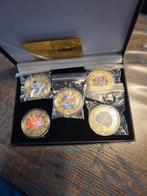 Saint Seiya Gouden Munten Set - World Collection, Postzegels en Munten, Munten | Nederland, Setje, Koningin Beatrix, Goud, Overige waardes