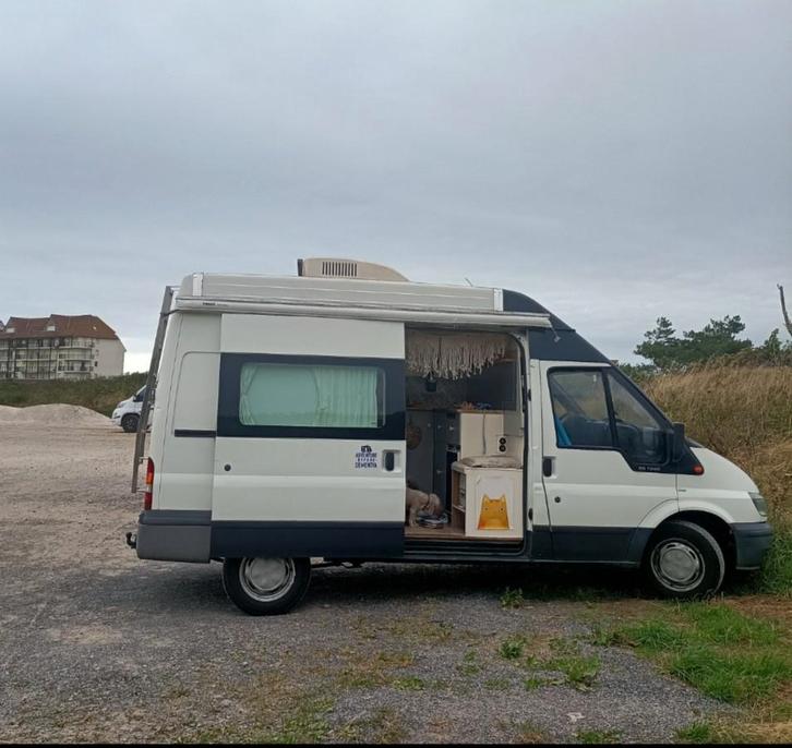 Ford Transit buscamper, Caravans en Kamperen, Campers, Particulier, Buscamper of Camperbus, Ford, Ophalen