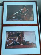 2 Nico Vrielink ingelijste reproducties, Ophalen of Verzenden