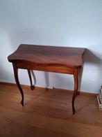 Houten kaart en/of bijzettafel, Ophalen, Gebruikt, Vierkant, Traditioneel