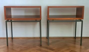 Twee vintage, design nachtkastjes, kastjes Kuperus  beschikbaar voor biedingen