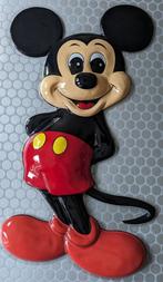 Kleurrijke 3D-wanddecoratie van Mickey én Minnie Mouse, Ophalen of Verzenden, Gebruikt
