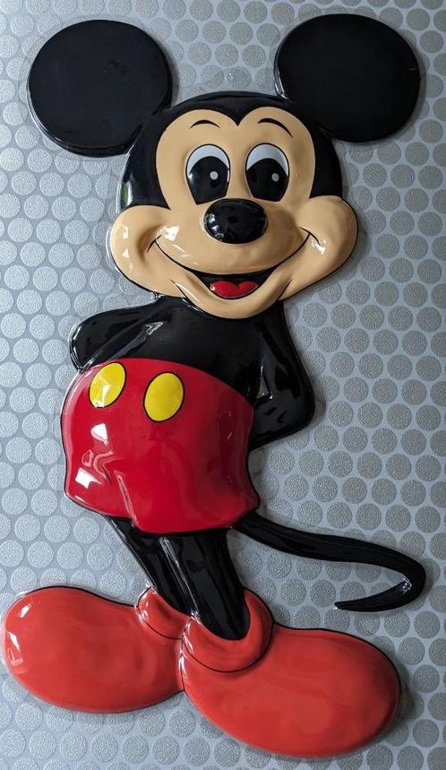 Leuke kleurrijke 3D-wanddecoratie van Mickey én Minnie Mouse, Huis en Inrichting, Woonaccessoires | Wanddecoraties, Gebruikt, Ophalen of Verzenden