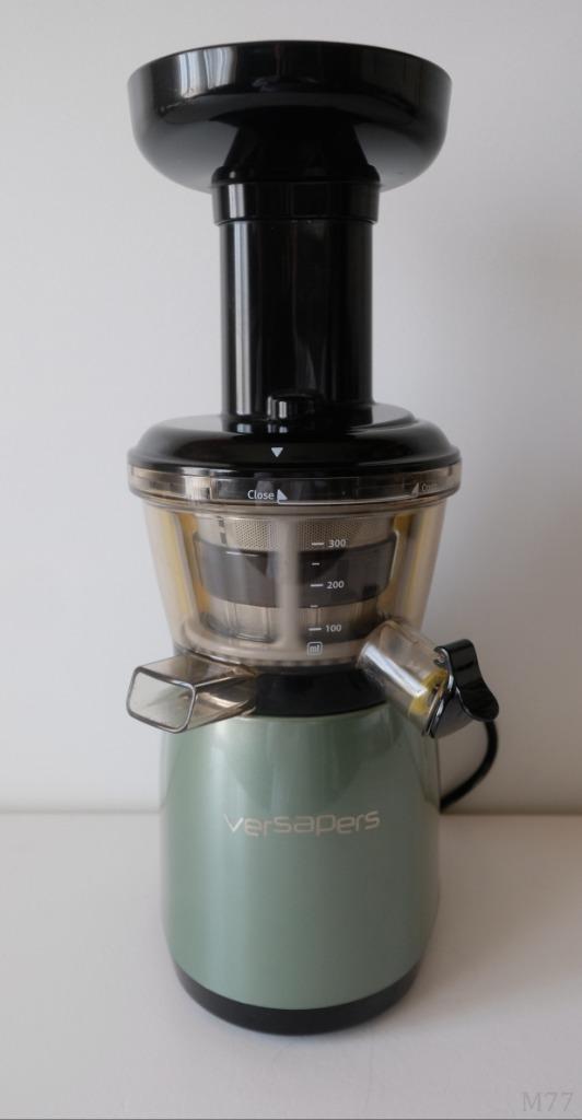 Versapers 3G Sea Green Slowjuicer, Witgoed en Apparatuur, Juicers, Gebruikt, Slowjuicer, Elektrisch, Ophalen of Verzenden