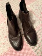 Bruine leren enkellaarsjes dames - Maat 41- nieuw, Kleding | Dames, Schoenen, Bruin, Lage of Enkellaarzen, Nieuw, Ophalen of Verzenden