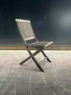 4 stuks tuinstoelen hardhout, Tuin en Terras, Ophalen, Gebruikt, Hout