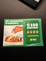 Hello Fresh kortingscode 100€, Eén persoon, Kortingsbon