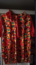 2 zelfgemaakte clowns pakken, Kleding | Dames, Ophalen of Verzenden, Gedragen, Maat 38/40 (M)