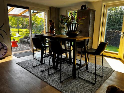 2 TYBYN sta-tafels ,6 hoge stoelen, statafel, kroeg, Huis en Inrichting, Barren, Zo goed als nieuw, Ophalen of Verzenden