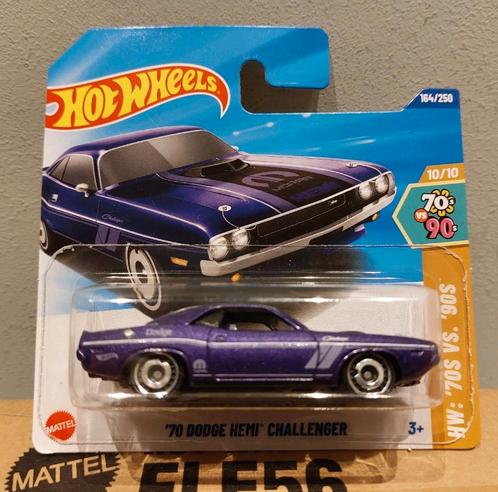 Hot Wheels Dodge Hemi Challenger, Hobby en Vrije tijd, Modelauto's | Overige schalen, Nieuw, Auto, Ophalen of Verzenden