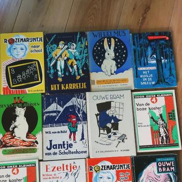 W.G. van de Hulst kinder boeken, 18 stuks beschikbaar voor biedingen