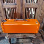 Vintage ontbijtkoektrommel oranje Brabantia, Ophalen of Verzenden, Huis en Inrichting