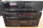 Kenwood set: tuner-versterker, cd speler, dubbel cassettdeck, Audio, Tv en Foto, Stereo-sets, Cd-speler, Gebruikt, Losse componenten