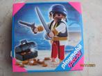 NIEUW in doos PLAYMOBIL nr 4662 PIRAAT met SCHATKIST munten, Ophalen of Verzenden, Nieuw, Complete set