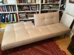 slaapbank, Huis en Inrichting, Ophalen, Zo goed als nieuw, 210 cm, Beige