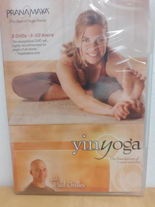 Yin Yoga Paul Grilley Dubbel DVD nieuw ongeopend, Cd's en Dvd's, Dvd's | Sport en Fitness, Nieuw in verpakking, Cursus of Instructie