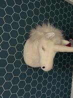 Dierenkop eenhoorn aan de muur, Ophalen of Verzenden, Zo goed als nieuw