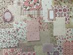 Scrapbooking bloemen papier, Hobby en Vrije tijd, Scrapbooking, Verzenden, Nieuw, Papier of Karton, Scrap