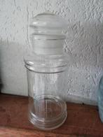 Brocante grote glazen apothekers pot, Antiek en Kunst, Ophalen of Verzenden
