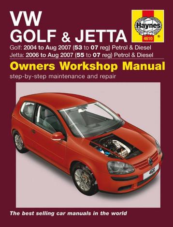 VW GOLF [2004-2009] HAYNES BOEK