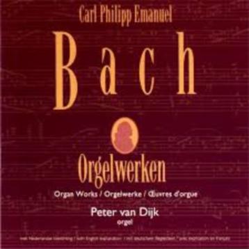 CPE BACH Orgelwerken CD VAN DIJK LINDENBERG NIEUWSTAAT beschikbaar voor biedingen